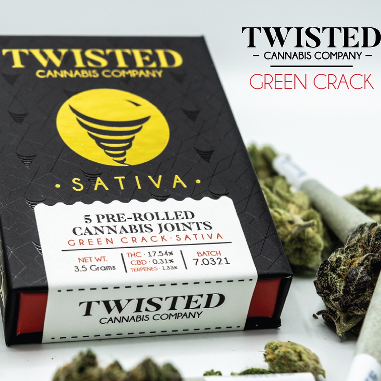 Green Crack Pre-roll Pack
